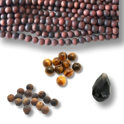 Brune sten & perler